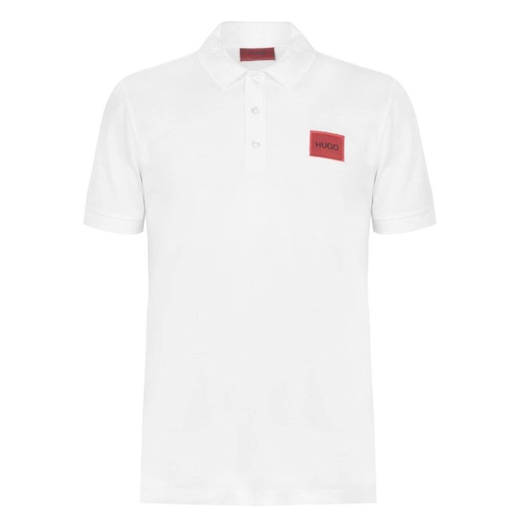 Hugo Mens Deruso Polo Shirt / White